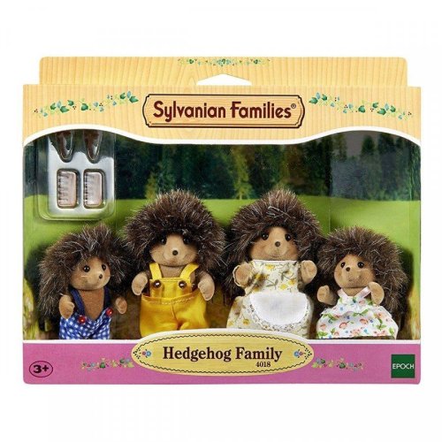 Игровой набор Sylvanian Families Семья Ёжиков 4018