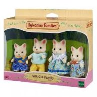 Sylvanian Families-Семья шелковых котиков (4175)