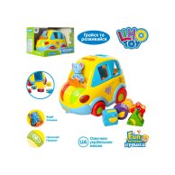 Музыкальная игрушка сортер Limo Toy Автошка, 21 см 9198 UA