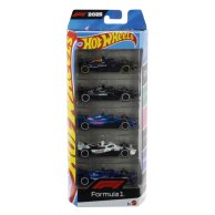 Набор из 5-ти базовых машинок Hot Wheels Формула 1 JLN11