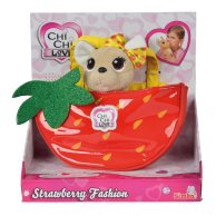 Собачка Chi Chi Love "Чихуахуа Фэшн. Фруктовая мода. Клубника" с сумочкой