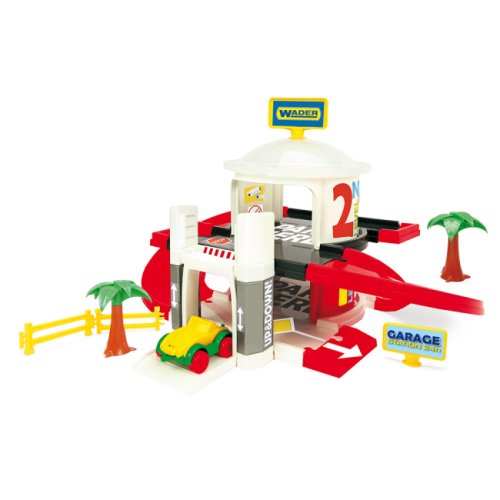 Игровой набор Wader Гараж с лифтом 2 уровня 50300