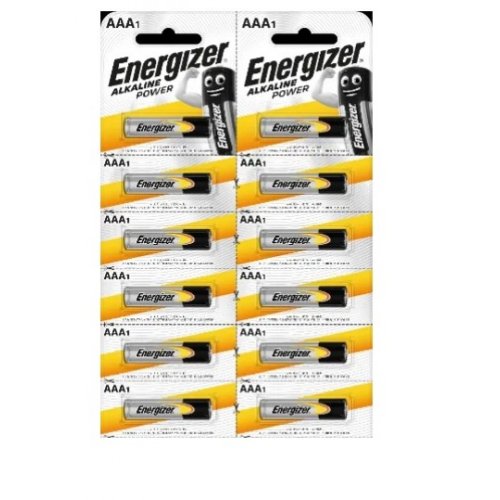 Батарейка щелочная Energizer Alkaline Power AAАпальчиковая цена за 1 шт
