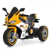 Детский электромобиль Bambi Мотоцикл желтый M 6307EL-6
