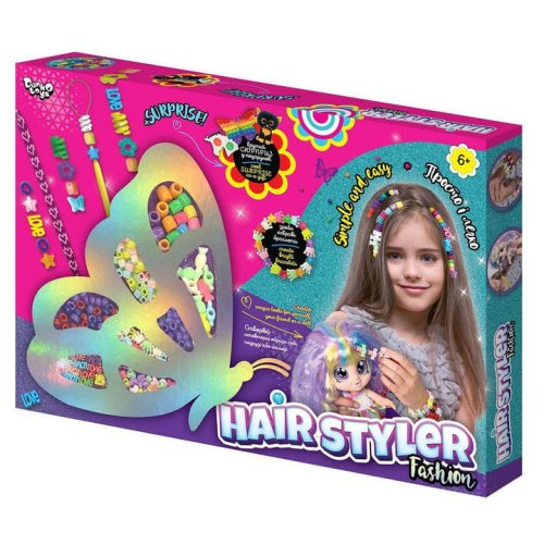 Набор для создания причесок Danko Toys Парикмахер Hair Styler. Fashion HS-01-03
