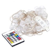 Гирлянда Smart RGB с пультом 50L 5 метров, изменяет цвет D-52.