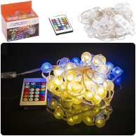 Гирлянда Smart RGB с пультом 50L 5 метров, изменяет цвет D-52.