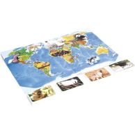 Настольная игра Strateg Животные дикого мира, укр 655
