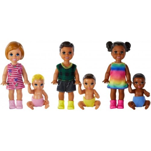 Куклы Barbie "Братья и сестры" серии Уход за малышами