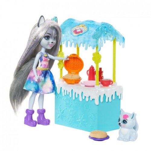 Игровой набор "Магазинчик с вафлями Хаски Хавны" Enchantimals