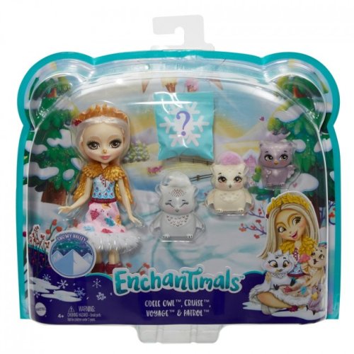 Игровой набор "Семья Белой Совы одели" Enchantimals