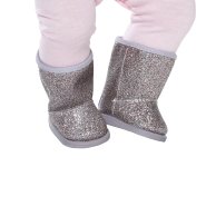 Обувь для куклы Zapf Creation AG Серебристые ботинки Baby Born 831786