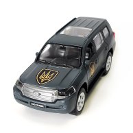 Автомодель TechnoDrive Шевроны Героев Toyota Land Cruiser Рубеж KM6010