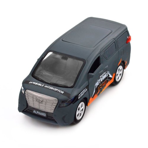 Автомодель TechnoDrive Шевроны Героев Toyota Alphard Отряд Бабочки KM6011