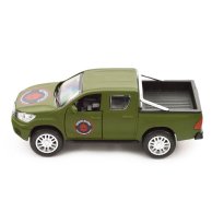 Автомодель TechnoDrive Шевроны Героев Toyota Hilux Красная Калина KM6119