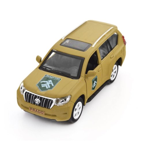 Автомодель TechnoDrive Шевроны Героев Toyota Prado Хартия KM6188
