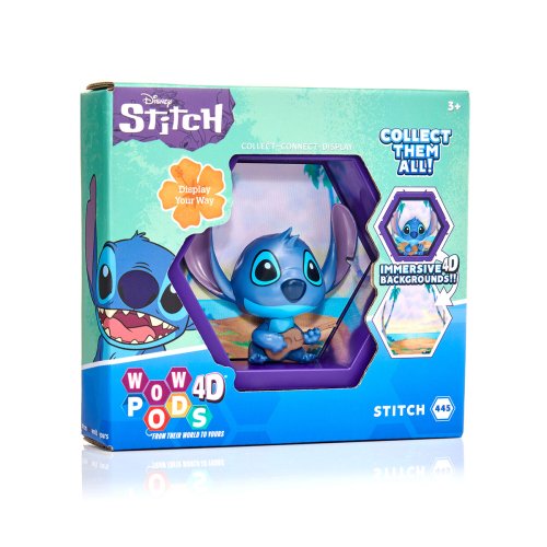 Коллекционная фигурка Wow! Pods 4D Дисней Стич, 10 см DIS-CL-1022-01