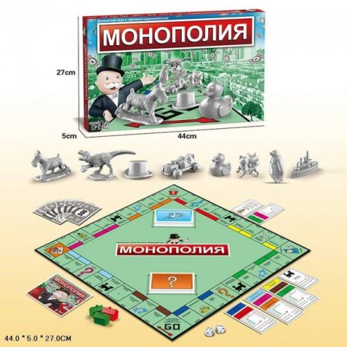 Настольная игра Hasbro Классическая Монополия, C1009