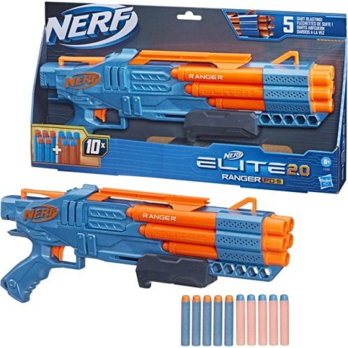 Бластер Hasbro Nerf Elite 2.0 Ranger PD 5 Нерф Элит 2.0 Ренджер, 10 патронов F4186