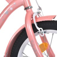 Детский велосипед Profi Star с доп. колесами, 14 дюймов, розовый MB 14061