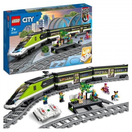 Конструктор Lego City Пассажирский поезд-экспресс, 764 детали 60337