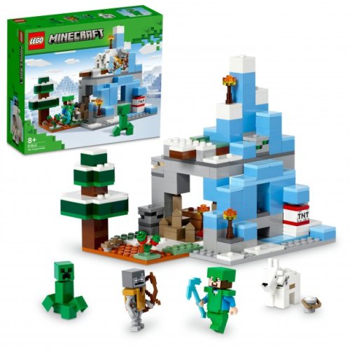 Конструктор Lego Minecraft Оледенелые вершины, 304 детали 21243