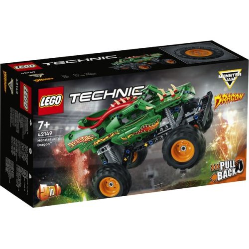 Конструктор Lego Technic Monster Jam Dragon, 217 деталей 42149