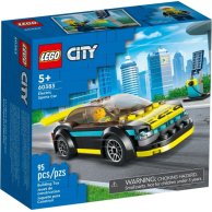 Конструктор Lego City Электрический спортивный автомобиль, 95 деталей 60383