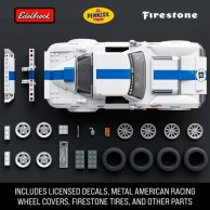 Конструктор Hot Wheels Mattel Brick Shop Elite Машина Corvette Grand Sport 918 деталей JGR31
