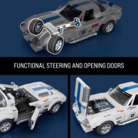 Конструктор Hot Wheels Mattel Brick Shop Elite Машина Corvette Grand Sport 918 деталей JGR31