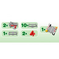 Конструктор Lego Duplo Железнодорожные пути (10882)