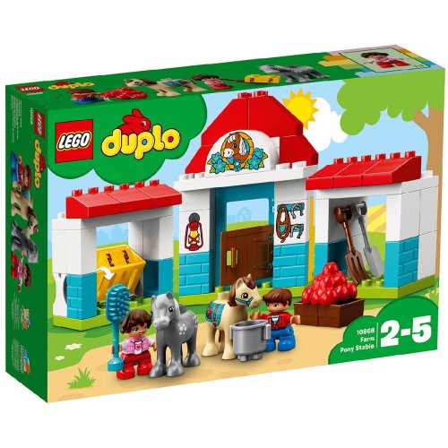 Конструктор  Lego Duplo Конюшня пони на ферме (10868)