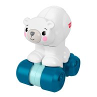 Развивающая игрушка Fisher-Price Полярный мишка Ползи за мной JDL63