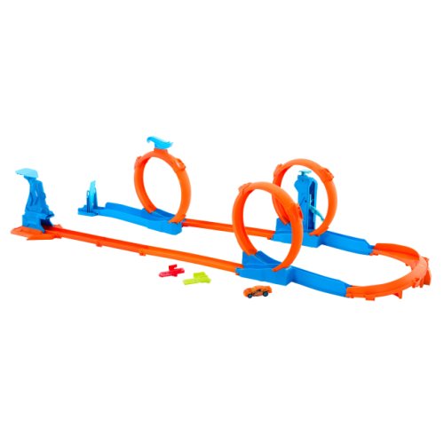 Трек Hot Wheels Track Creator Тройная петля JDW39