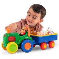Игровой набор Kiddi Smart Трактор с трейлером, с эффектами (укр) 063180