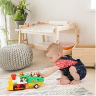Игровой набор Kiddi Smart Паровоз Лимпопо, с эффектами (укр) 063396