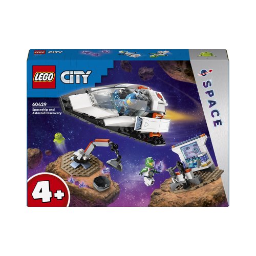 Конструктор Lego City Космический корабль и исследование астероида, 126 деталей 60429