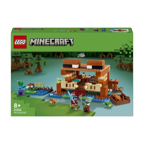 Конструктор Lego Minecraft Дом в форме лягушки, 400 деталей 21256