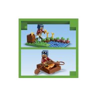 Конструктор Lego Minecraft Дом в форме лягушки, 400 деталей 21256