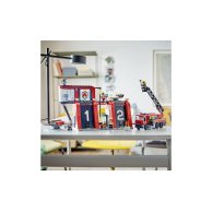 Конструктор Lego City Пожарное депо с пожарной машиной, 843 детали 60414