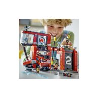 Конструктор Lego City Пожарное депо с пожарной машиной, 843 детали 60414