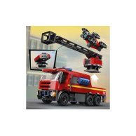 Конструктор Lego City Пожарное депо с пожарной машиной, 843 детали 60414
