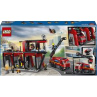 Конструктор Lego City Пожарное депо с пожарной машиной, 843 детали 60414
