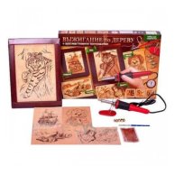 Набор для творчества Danko Toys Выжигание по дереву WD-01-01U,WD-01-02U
