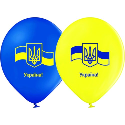 Гелиевые латексные шары В105 Украина 3103-1318