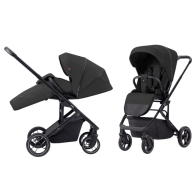 Прогулочная коляска Carrello Alfa, черная CRL-5508 Midnight Black
