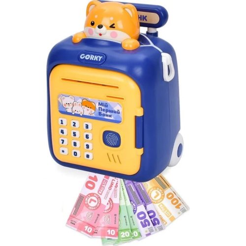 Детская копилка Limo Toy Сейф с кодом и звуками M 5981 I UA