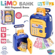 Детская копилка Limo Toy Сейф с кодом и звуками M 5981 I UA