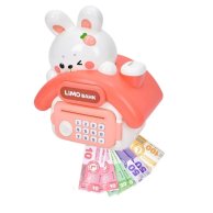Детская копилка Limo Toy Зайка Сейф с кодом и звуками M 5978 I UA