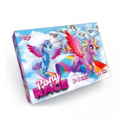 Настольная развлекательная игра Danko Toys "Pony Race" (G-PR-01-01)